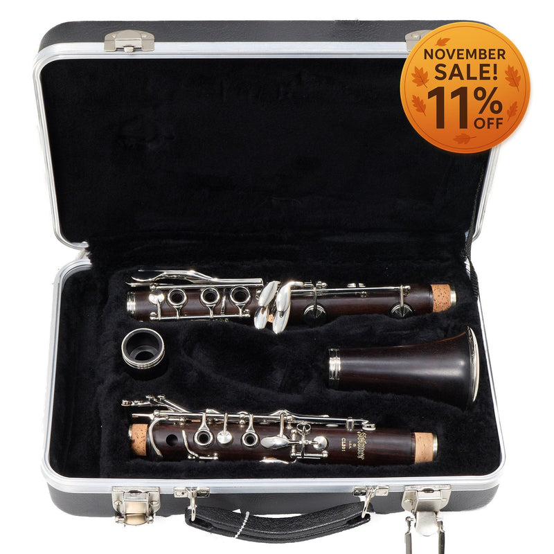 Selmer Model CL201 Advanced Bb Clarinet in Grenadilla SN P0227270 EXCELLENT