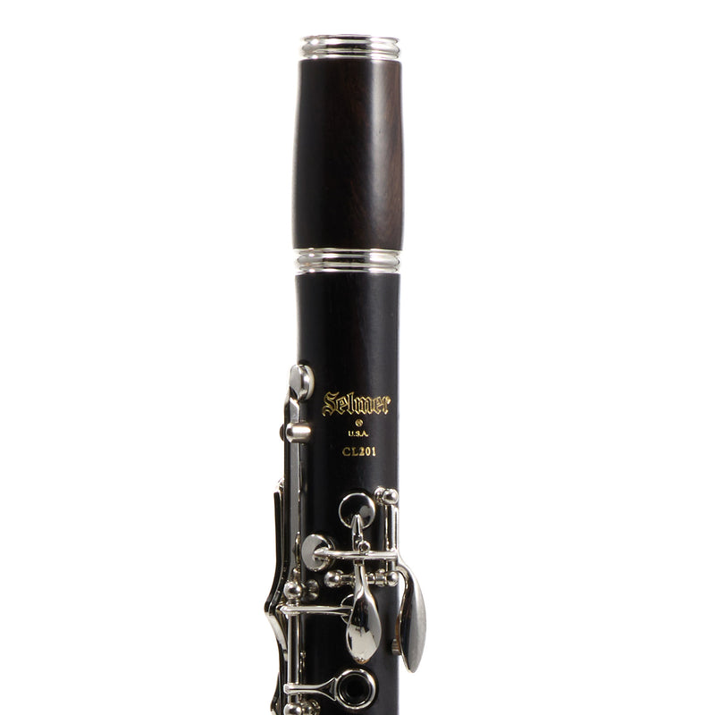 Selmer Model CL201 Advanced Grenadilla Wood Bb Clarinet SN P0227266 EXCELLENT