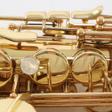 Selmer Model SAS411 Intermediate Alto Saxophone in Clear Lacquer BRAND NEW- for sale at BrassAndWinds.com