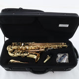 Selmer Model SAS411 Intermediate Alto Saxophone in Clear Lacquer BRAND NEW- for sale at BrassAndWinds.com