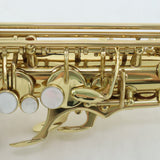 Selmer Model SAS711 Professional Alto Saxophone in Clear Lacquer MINT CONDITION- for sale at BrassAndWinds.com