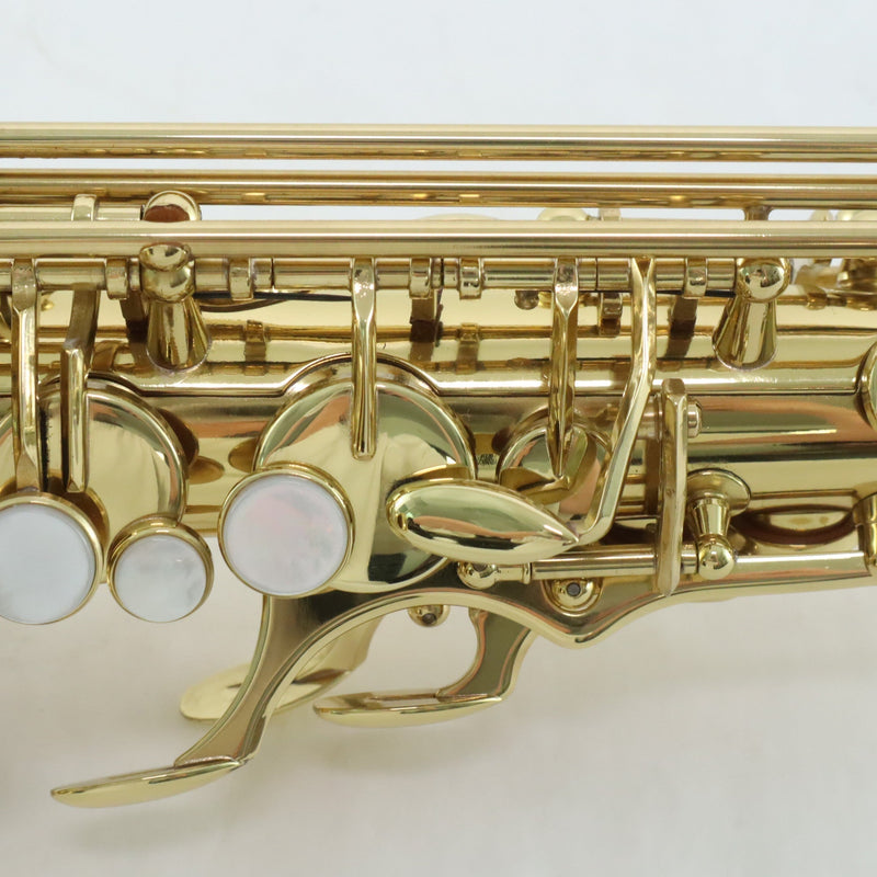 Selmer Model SAS711 Professional Alto Saxophone in Clear Lacquer MINT CONDITION- for sale at BrassAndWinds.com