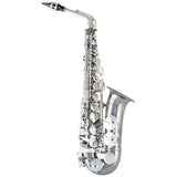 Selmer Model SAS711B Professional Alto Saxophone in Black Nickel Plate BRAND NEW- for sale at BrassAndWinds.com