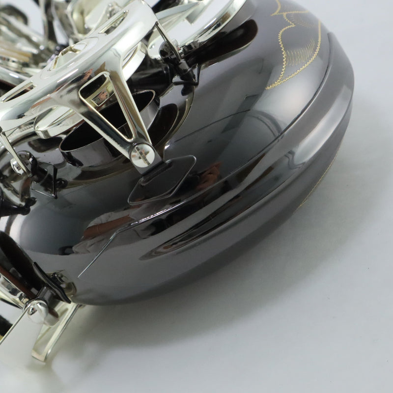Selmer Model SAS711B Professional Alto Saxophone in Black Nickel Plate MINT CONDITION- for sale at BrassAndWinds.com