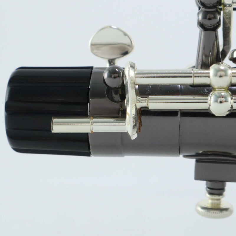 Selmer Model SAS711B Professional Alto Saxophone in Black Nickel Plate MINT CONDITION- for sale at BrassAndWinds.com