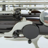 Selmer Model SAS711B Professional Alto Saxophone in Black Nickel Plate MINT CONDITION- for sale at BrassAndWinds.com