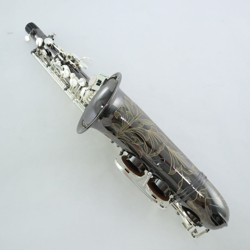 Selmer Model SAS711B Professional Alto Saxophone in Black Nickel Plate MINT CONDITION- for sale at BrassAndWinds.com
