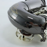 Selmer Model SAS711B Professional Alto Saxophone in Black Nickel Plate MINT CONDITION- for sale at BrassAndWinds.com