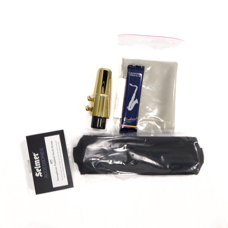 Selmer Model STS411 Intermediate Tenor Saxophone in Gold Lacquer BRAND NEW- for sale at BrassAndWinds.com