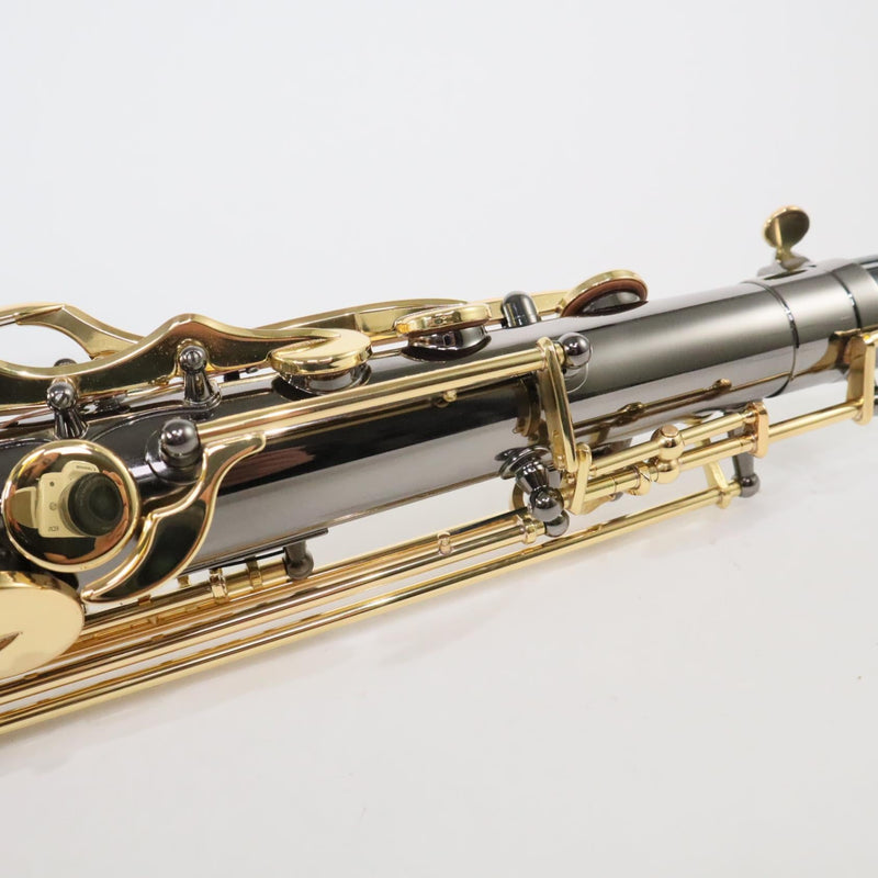 Selmer Model STS411B Tenor Saxophone in Black Nickel SN 22081560 OPEN BOX- for sale at BrassAndWinds.com