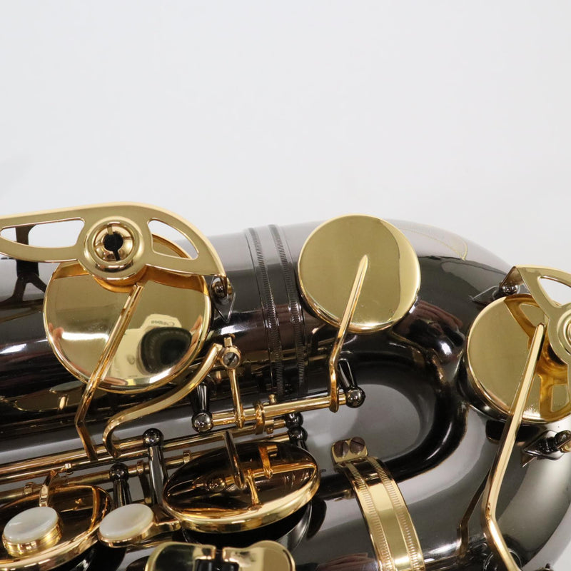 Selmer Model STS411B Tenor Saxophone in Black Nickel SN 22081560 OPEN BOX- for sale at BrassAndWinds.com