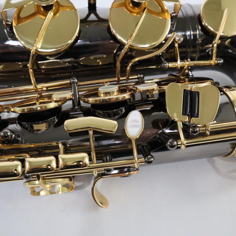 Selmer Model STS411B Tenor Saxophone in Black Nickel SN 22081560 OPEN BOX- for sale at BrassAndWinds.com