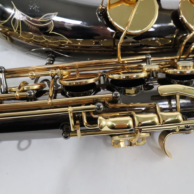 Selmer Model STS411B Tenor Saxophone in Black Nickel SN 22081560 OPEN BOX- for sale at BrassAndWinds.com