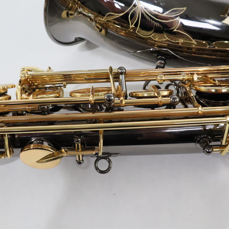Selmer Model STS411B Tenor Saxophone in Black Nickel SN 22081560 OPEN BOX- for sale at BrassAndWinds.com