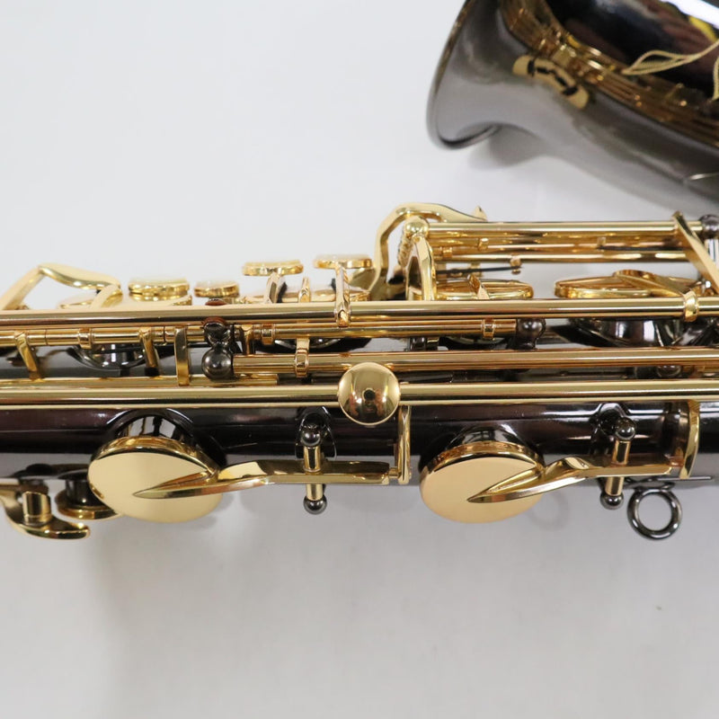Selmer Model STS411B Tenor Saxophone in Black Nickel SN 22081560 OPEN BOX- for sale at BrassAndWinds.com