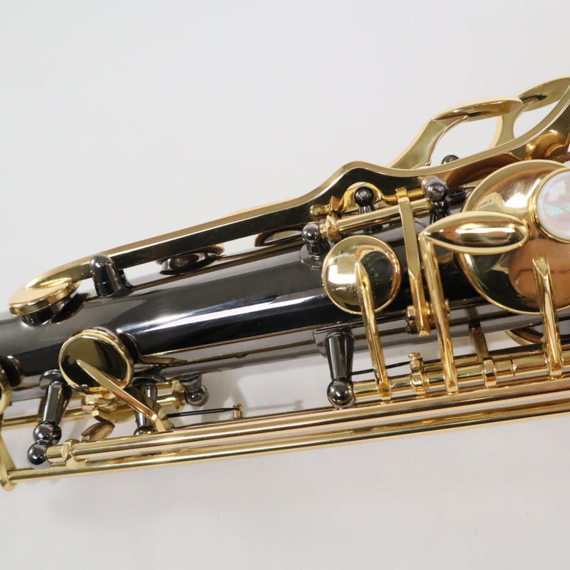 Selmer Model STS411B Tenor Saxophone in Black Nickel SN 22081560 OPEN BOX- for sale at BrassAndWinds.com