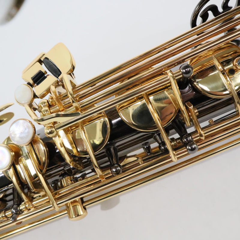 Selmer Model STS411B Tenor Saxophone in Black Nickel SN 22081560 OPEN BOX- for sale at BrassAndWinds.com