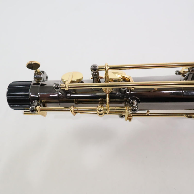 Selmer Model STS411B Tenor Saxophone in Black Nickel SN 22081560 OPEN BOX- for sale at BrassAndWinds.com