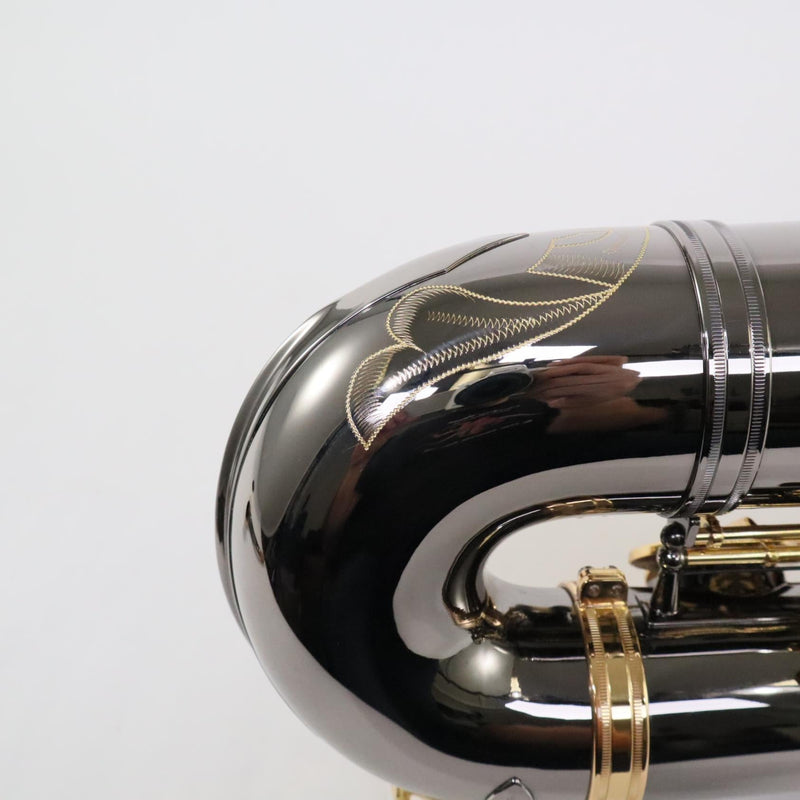 Selmer Model STS411B Tenor Saxophone in Black Nickel SN 22081560 OPEN BOX- for sale at BrassAndWinds.com