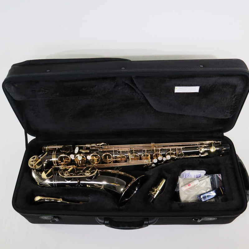 Selmer Model STS411B Tenor Saxophone in Black Nickel SN 22081560 OPEN BOX- for sale at BrassAndWinds.com