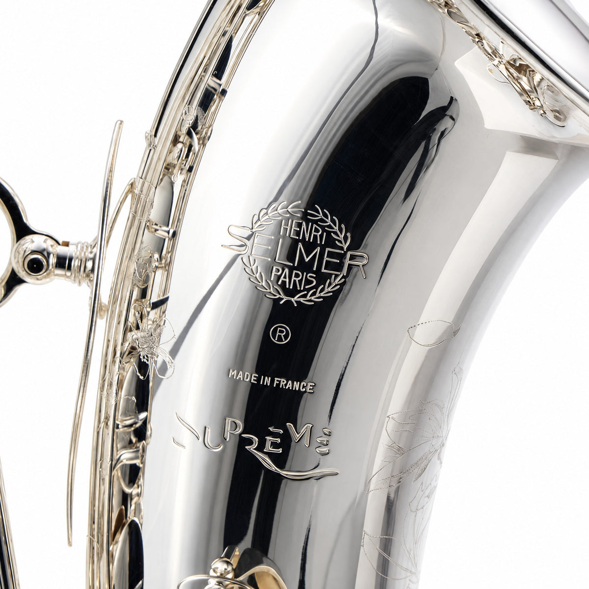 Selmer Paris 94SP 'Supreme' Professional Tenor Saxophone in Silver Plate SN N861434