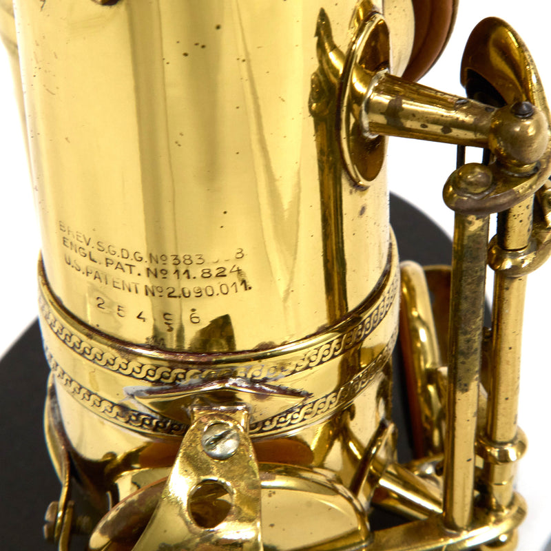 Selmer Paris Balanced Action Professional Alto Saxophone SN 25496 FRESH OVERHAUL- for sale at BrassAndWinds.com