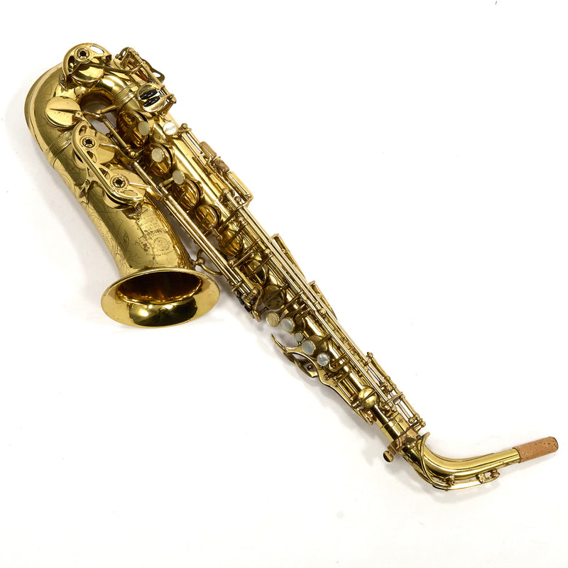 Selmer Paris Balanced Action Professional Alto Saxophone SN 25496 FRESH OVERHAUL- for sale at BrassAndWinds.com