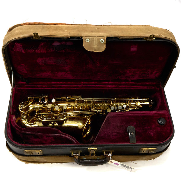 Selmer Paris Balanced Action Professional Alto Saxophone SN 25496 FRESH OVERHAUL- for sale at BrassAndWinds.com