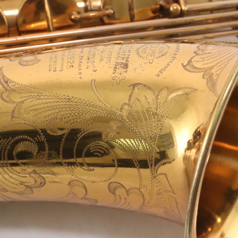 Selmer Paris Balanced Action Tenor Saxophone SN 21925 ORIGINAL LACQUER GORGEOUS- for sale at BrassAndWinds.com