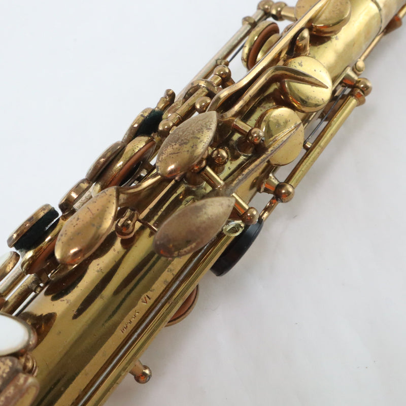 Selmer Paris Mark VI Alto Saxophone SN 143665 SANBORN SERIES ORIGINAL LACQUER- for sale at BrassAndWinds.com