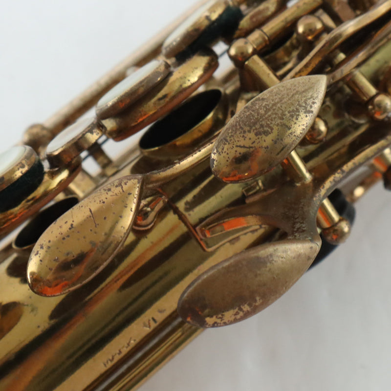 Selmer Paris Mark VI Alto Saxophone SN 143665 SANBORN SERIES ORIGINAL LACQUER- for sale at BrassAndWinds.com