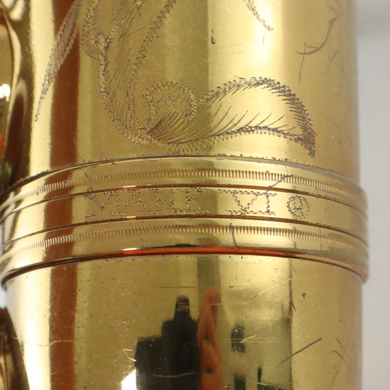 Selmer Paris Mark VI Alto Saxophone SN 143665 SANBORN SERIES ORIGINAL LACQUER- for sale at BrassAndWinds.com