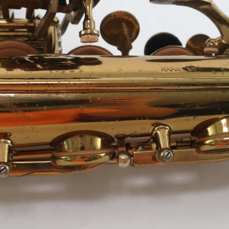 Selmer Paris Mark VI Alto Saxophone SN 143665 SANBORN SERIES ORIGINAL LACQUER- for sale at BrassAndWinds.com