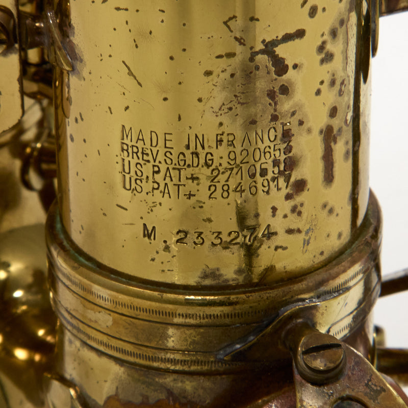 Selmer Paris Mark VI Alto Saxophone in Original Lacquer SN 233274 FRESH OVERHAUL- for sale at BrassAndWinds.com