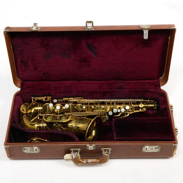 Selmer Paris Mark VI Alto Saxophone in Original Lacquer SN 93747 EXCELLENT- for sale at BrassAndWinds.com