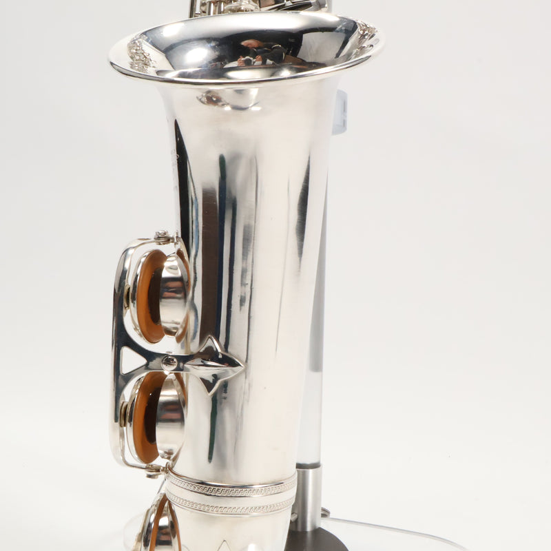 Selmer Paris Mark VI Alto Saxophone in Original Silver SN 56998 FRESH OVERHAUL- for sale at BrassAndWinds.com