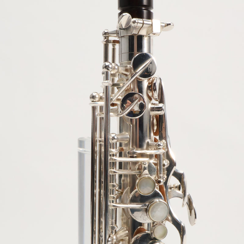 Selmer Paris Mark VI Alto Saxophone in Original Silver SN 56998 FRESH OVERHAUL- for sale at BrassAndWinds.com