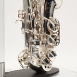 Selmer Paris Mark VI Alto Saxophone in Original Silver SN 56998 FRESH OVERHAUL- for sale at BrassAndWinds.com