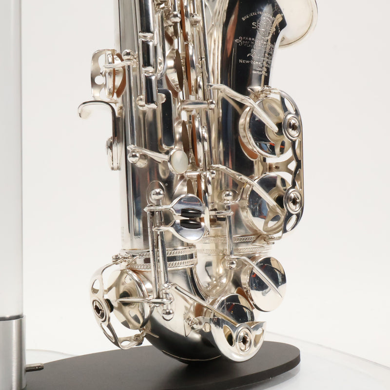 Selmer Paris Mark VI Alto Saxophone in Original Silver SN 56998 FRESH OVERHAUL- for sale at BrassAndWinds.com