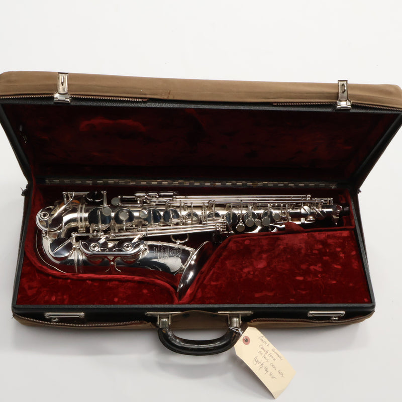 Selmer Paris Mark VI Alto Saxophone in Original Silver SN 56998 FRESH OVERHAUL- for sale at BrassAndWinds.com