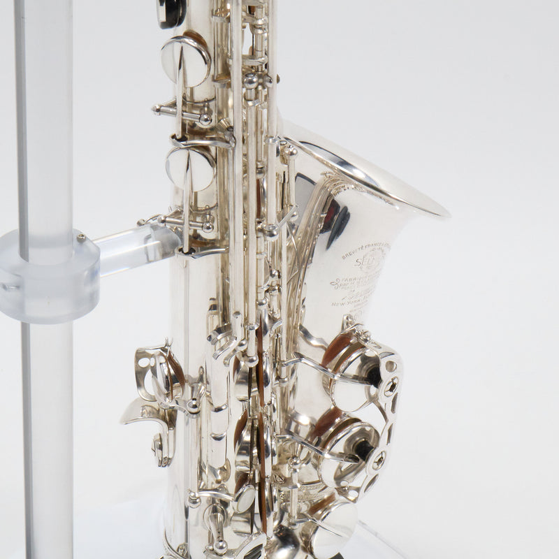 Selmer Paris Mark VI Alto Saxophone in Original Silver SN 80277 FRESH OVERHAUL- for sale at BrassAndWinds.com