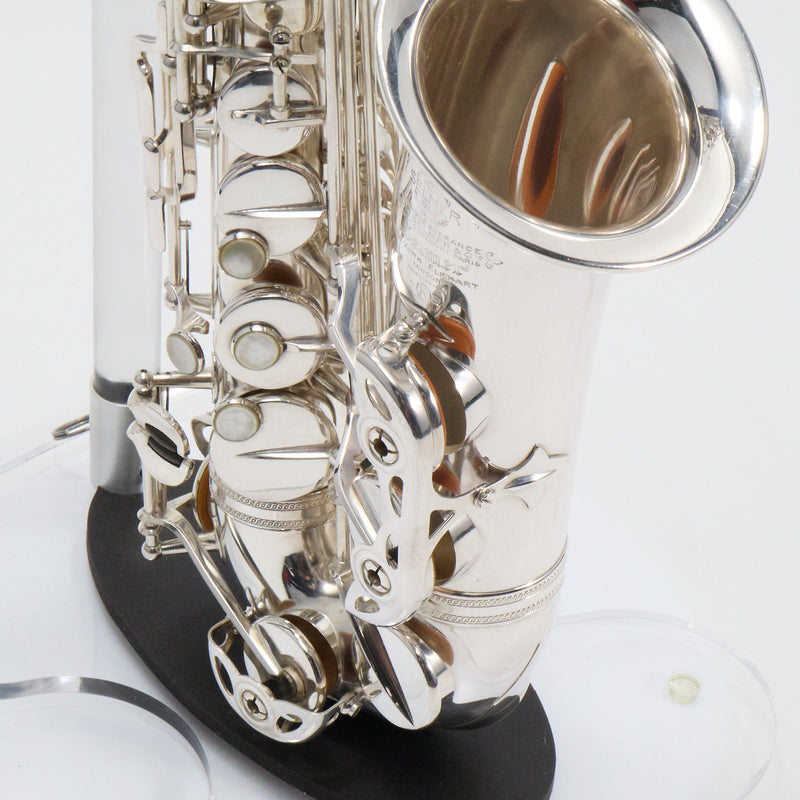 Selmer Paris Mark VI Alto Saxophone in Original Silver SN 80277 FRESH OVERHAUL- for sale at BrassAndWinds.com
