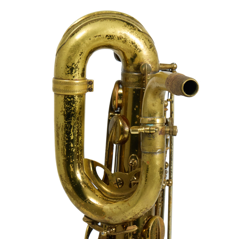 Selmer Paris Mark VI Low Bb Baritone Saxophone in Original Lacquer SN 137237 VERY NICE- for sale at BrassAndWinds.com