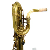 Selmer Paris Mark VI Low Bb Baritone Saxophone in Original Lacquer SN 137237 VERY NICE- for sale at BrassAndWinds.com