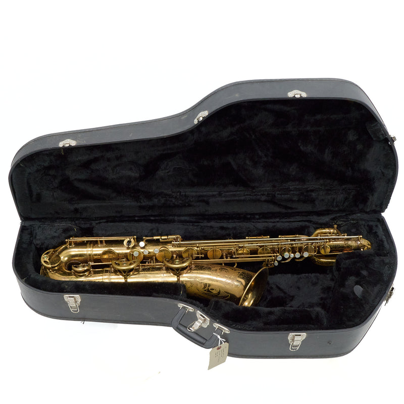 Selmer Paris Mark VI Low Bb Baritone Saxophone in Original Lacquer SN 137237 VERY NICE- for sale at BrassAndWinds.com