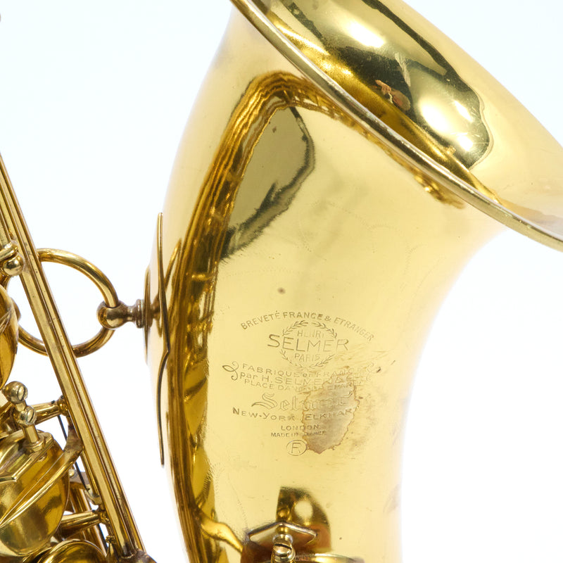 Selmer Paris Mark VI Professional Tenor Saxophone SN 85100 FRESH OVERHAUL- for sale at BrassAndWinds.com