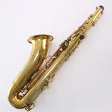 Selmer Paris Mark VI Professional Tenor Saxophone SN 91228 ORIGINAL LACQUER- for sale at BrassAndWinds.com
