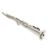 Selmer Paris Mark VI Soprano Saxophone in Original Silver SN 55774 EXQUISITE- for sale at BrassAndWinds.com