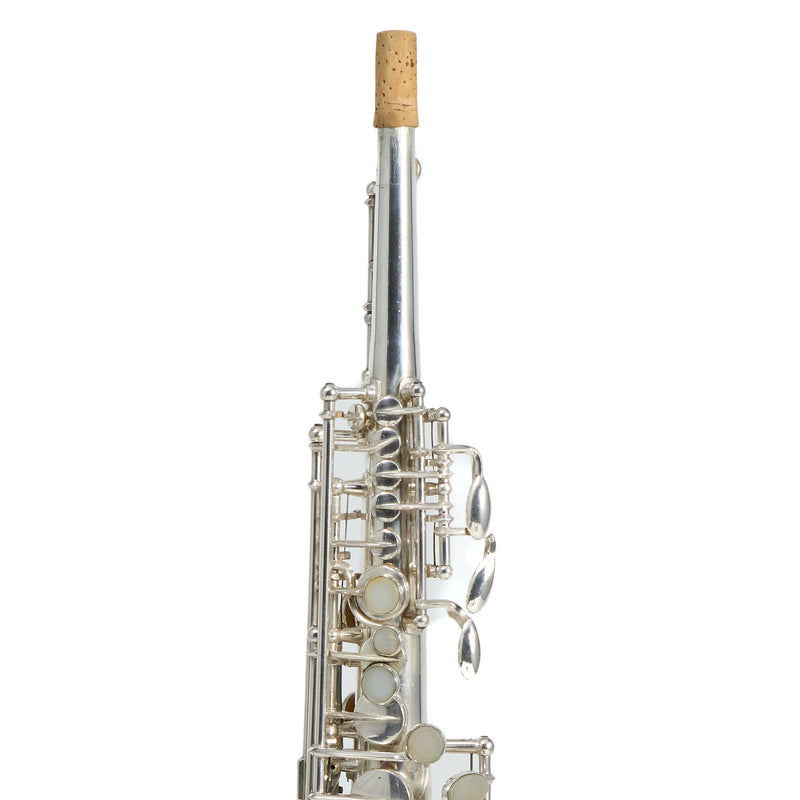 Selmer Paris Mark VI Soprano Saxophone in Original Silver SN 55774 EXQUISITE- for sale at BrassAndWinds.com