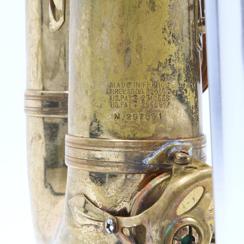 Selmer Paris Mark VII Tenor Saxophone SN 297891 ORIGINAL LACQUER- for sale at BrassAndWinds.com